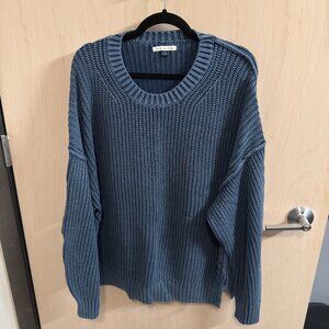 American Eagle Denim Look Sweater